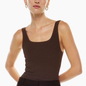 Babaton Sculpt Knick Squareneck Tank